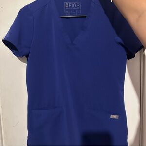 Figs Deep Royal Blue Casma